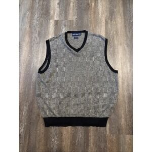 Polo Golf Ralph Lauren 100% Linen Men's Large V-Neck Sleeveless Sweater